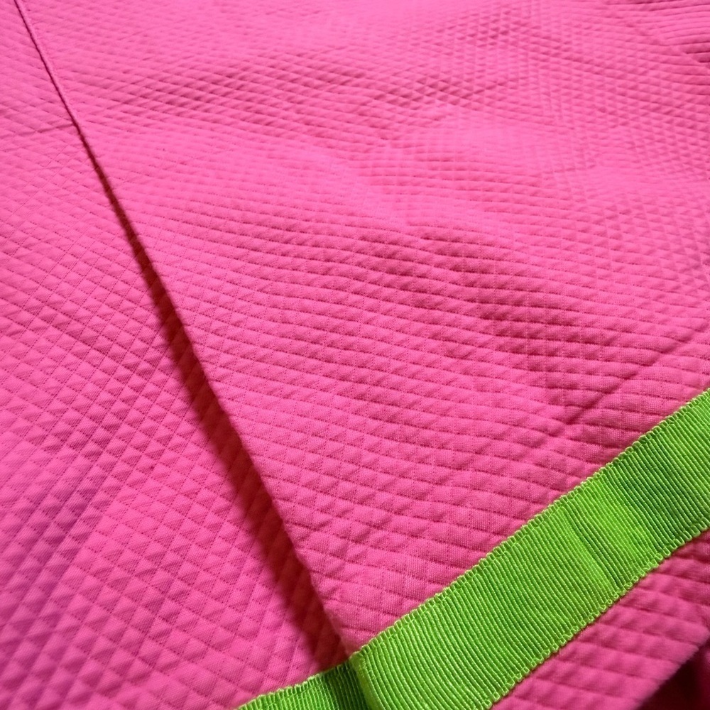 💖 Lilly Pulitzer Preppy Pink Tennis Skort | Lime Green Trim | Size 4 - Picture 9 of 11
